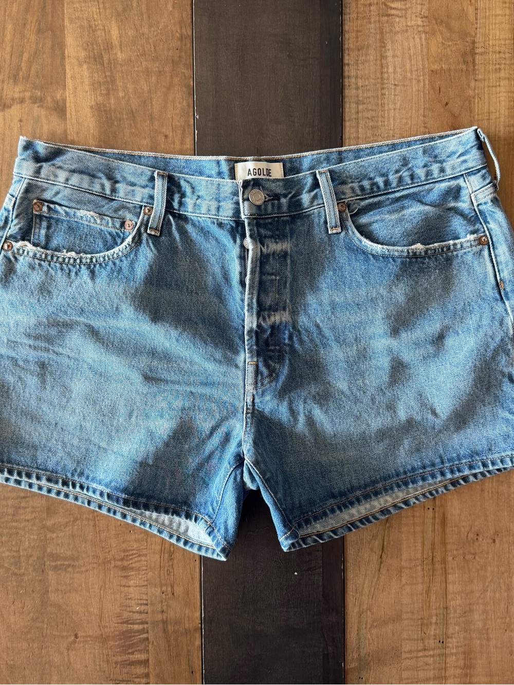 AGOLDE Parker Long Shorts